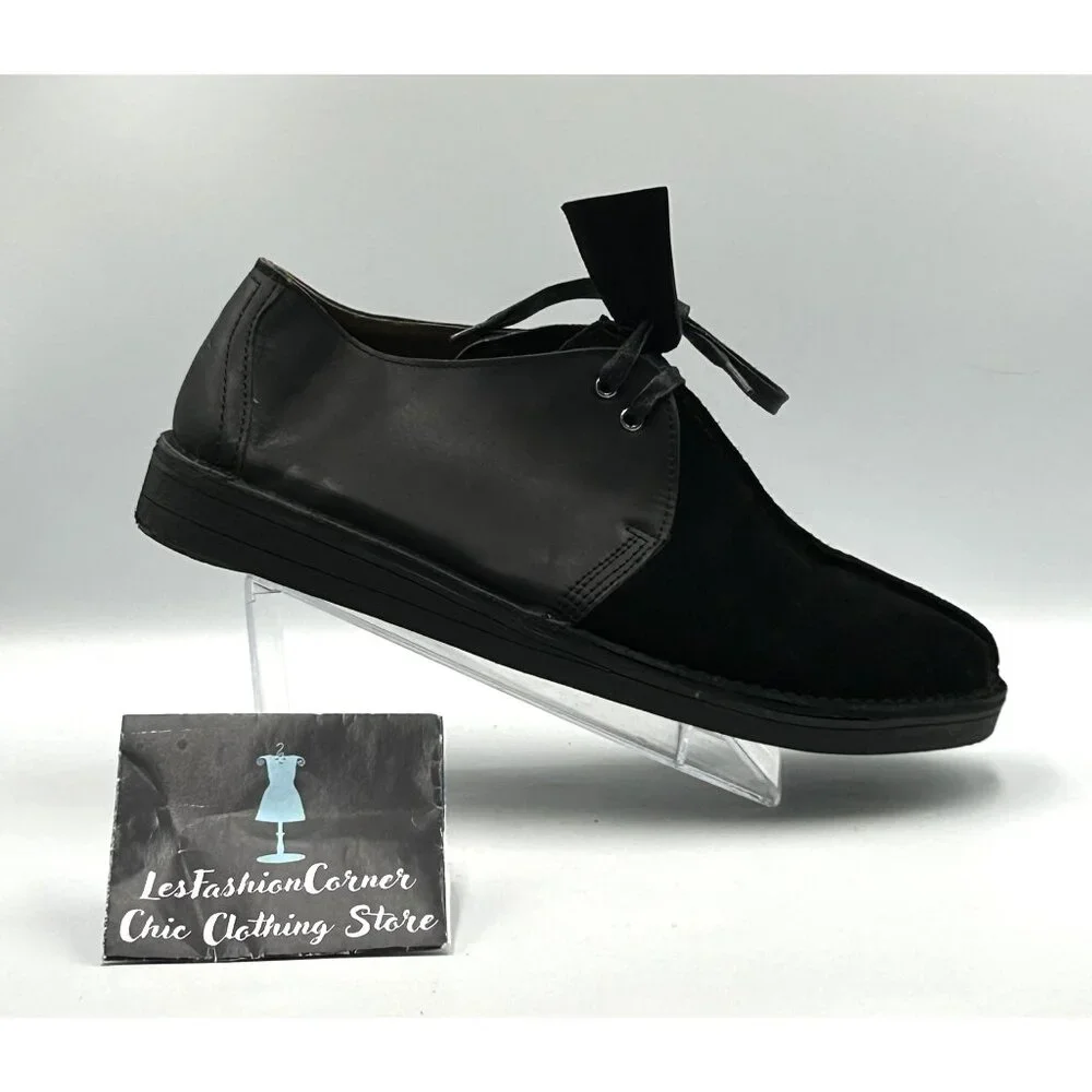 British Walkers Men's Black Suede Leather Kingston Desert Trek Boot Sz 11.5 3035 - Picture 16 of 16